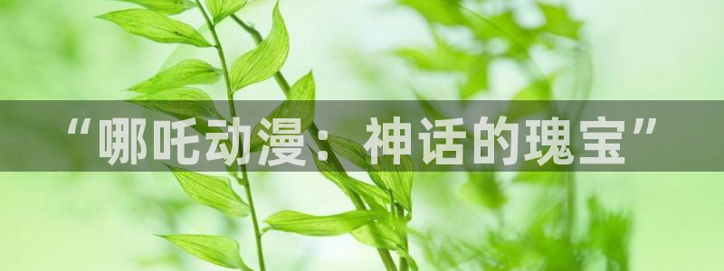 动漫屋h：“哪吒动漫：神话的瑰宝”